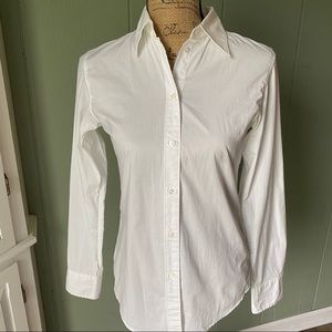 Gap Women’s White Fitted Button Up
